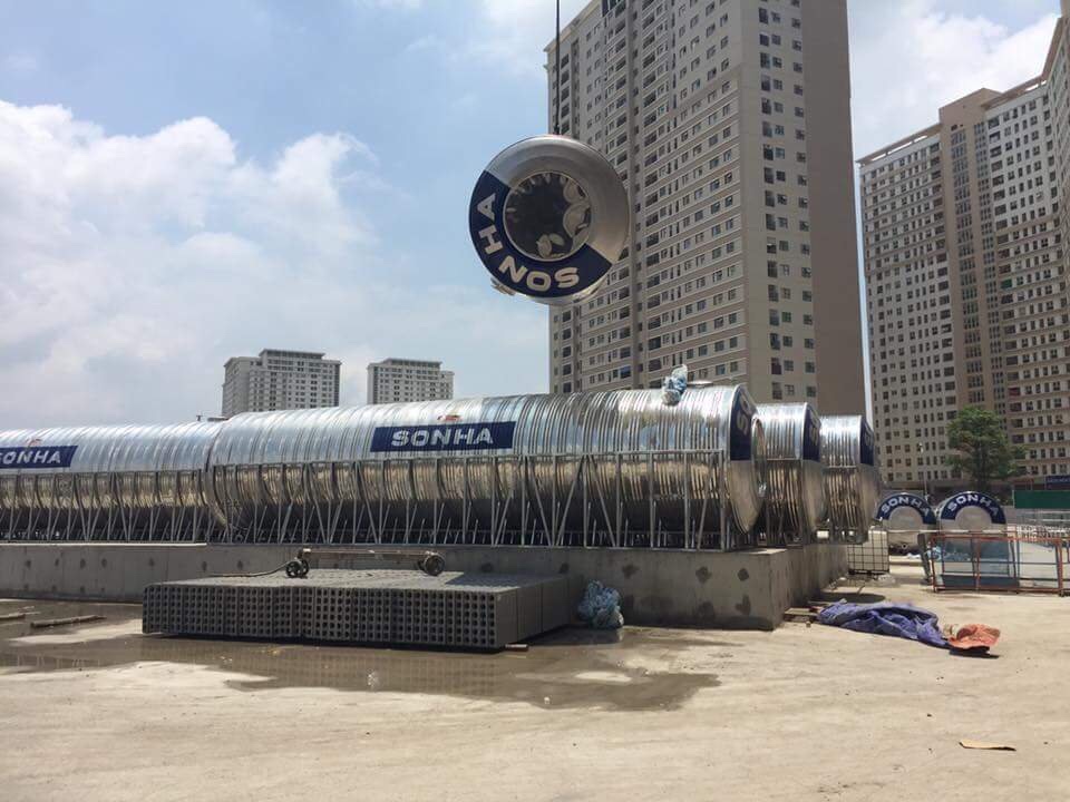 Bồn INOX SUS304 1500L