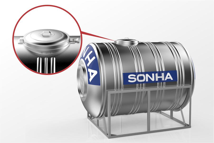 Bồn INOX SUS304 1500L