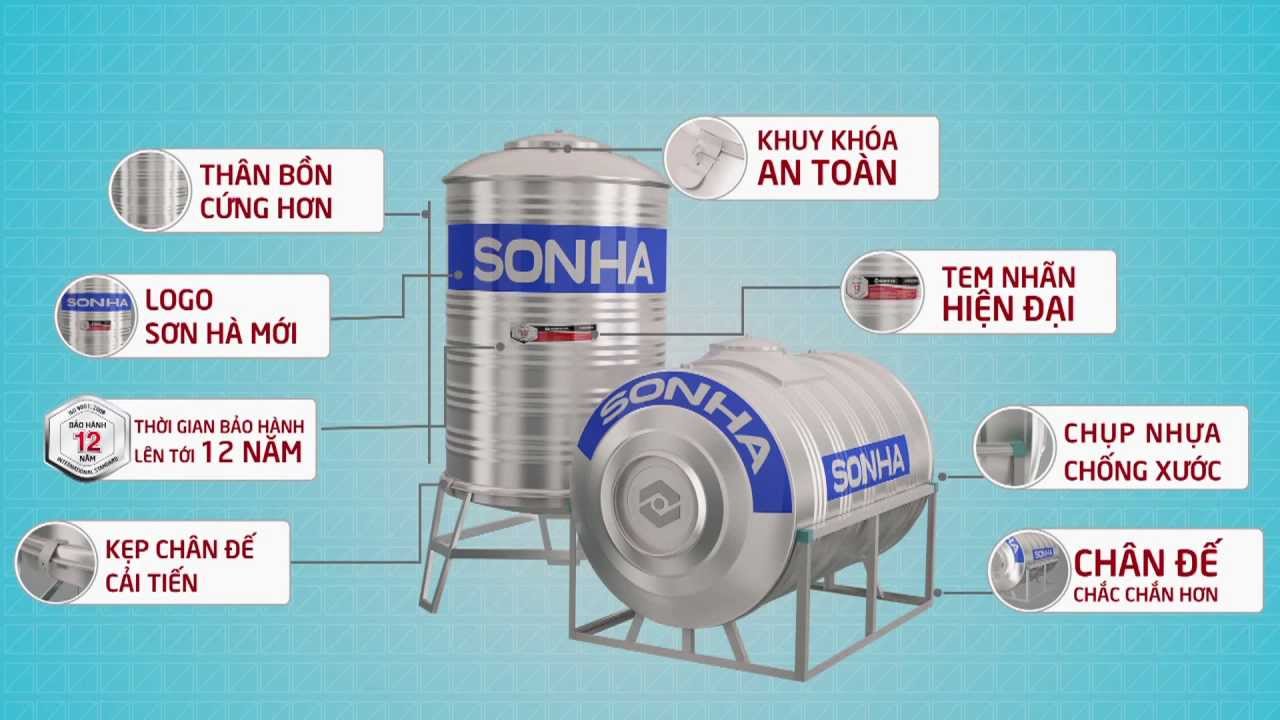 Bồn INOX SUS304 1000L